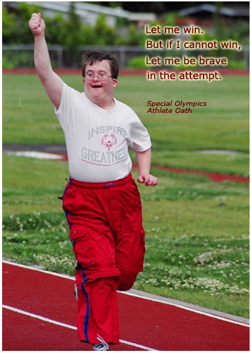 Special Olympics Athlete