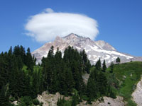 Lenticular Cloud above Mt. Hood