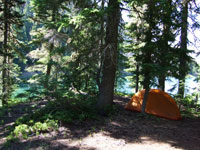 Red Butte Lake Campsite